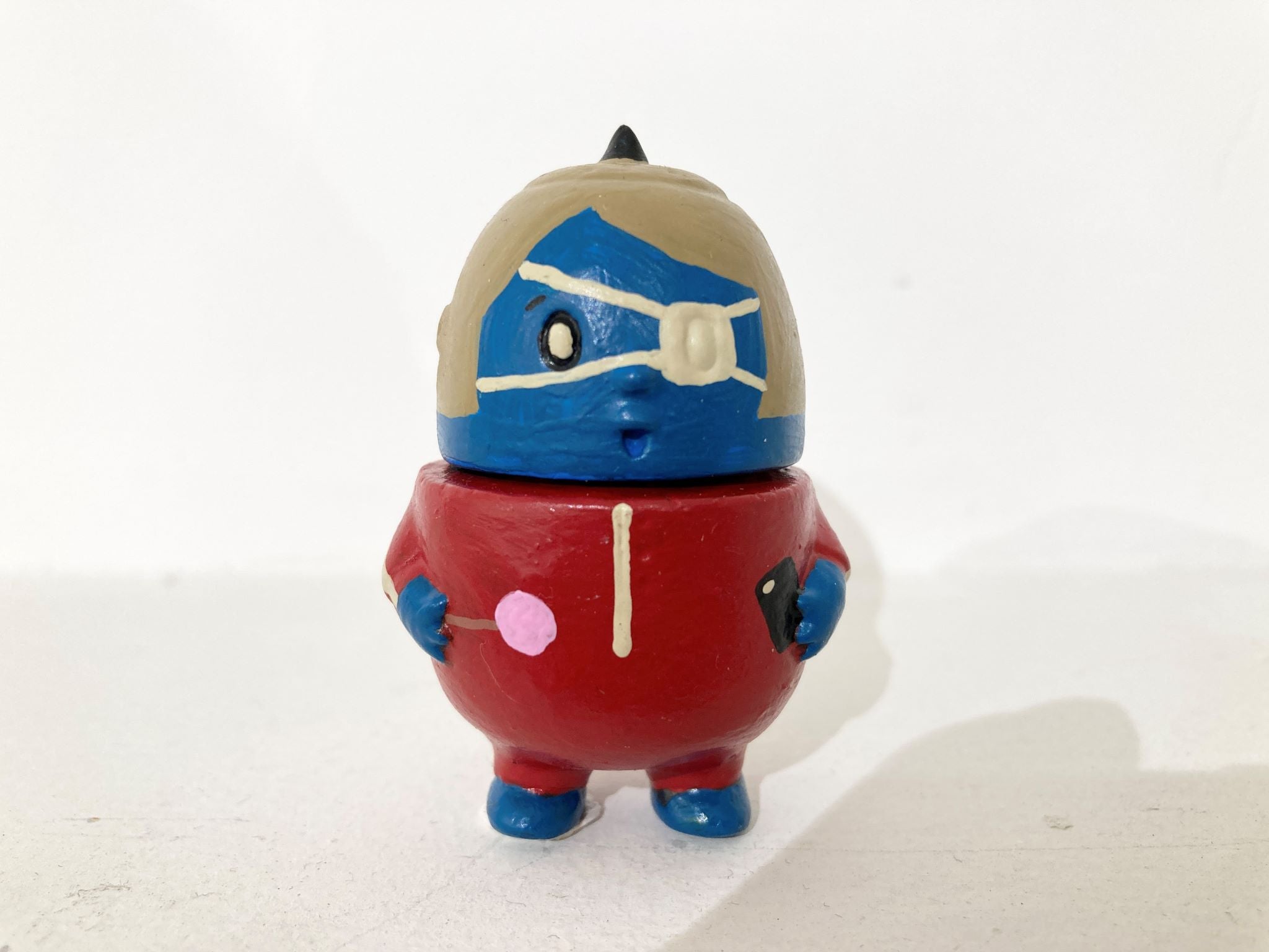 ヨシモトマメズ】ソフビ：強くなりたい青鬼シリーズ 見取り図「南大阪