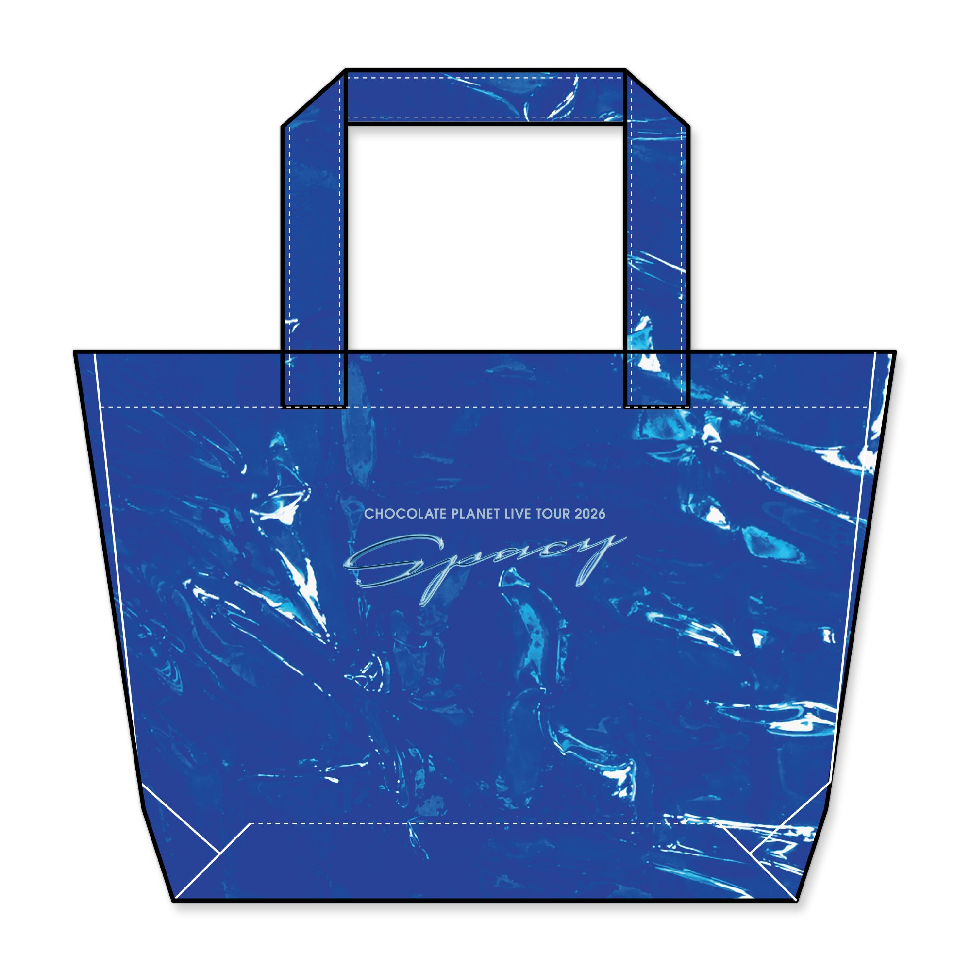 チョコレートプラネット】「Spacy」クリアトートバッグ – FANY Mall