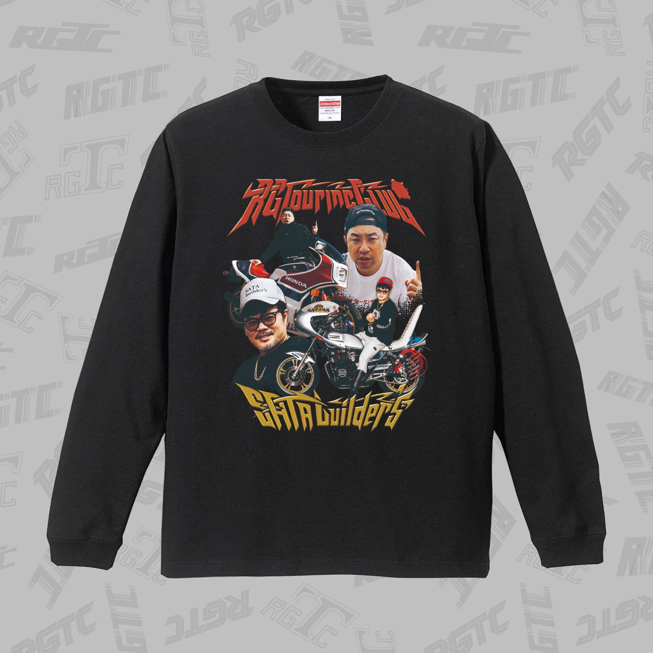 SATA BUILDERS Tシャツ XL RGツーリングクラブ】RGTC×SATAbuilder's ロンT BLACK – FANY Mall