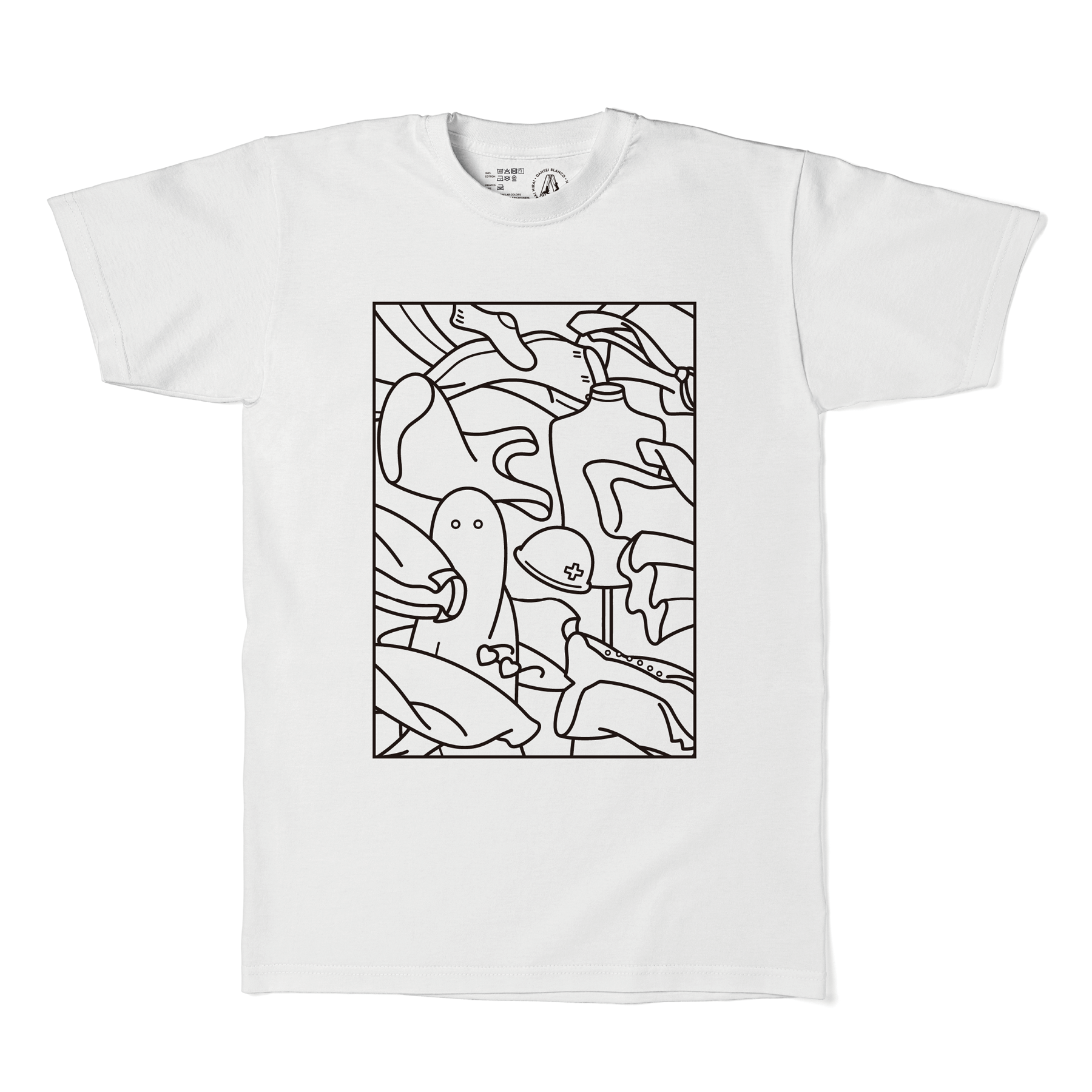 男性ブランコ】 Tシャツ unpis『やってみたいことがあるのだけれど 男性ブランコ】 Tシャツ unpis『やってみたいことがあるのだけれど