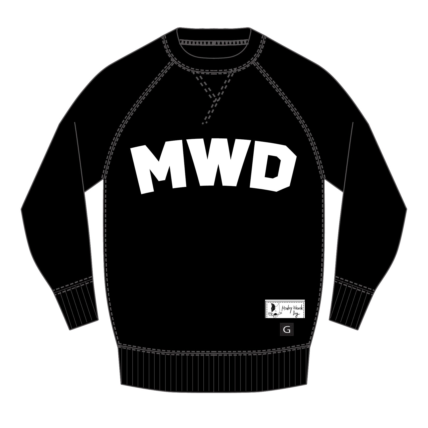 MWD×GAVIAL SWEAT ガヴィル モンキーレンチドッグ コラボ - スウェット