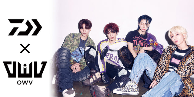 DAIWA×OWV  BE EARTH-FRIENDLY RECYCLE プロジェクト