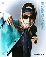 【Cheeky's store】920CS R ROMAN LOGO BLK WHT