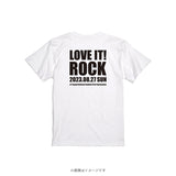 ラヴィット！ロック2023　ロゴTシャツ　ホワイト