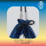 【FC限定】見取り図盆踊り 巾着バッグ　白