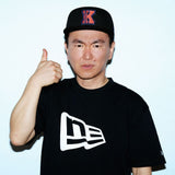 【Cheeky's store】9FIFTY KAMAITACHI かまいたち カレッジロゴ ブラック [かまいたち× ニューエラ]