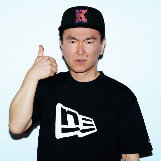 Cheeky's store】9FIFTY KAMAITACHI かまいたち カレッジロゴ ブラック