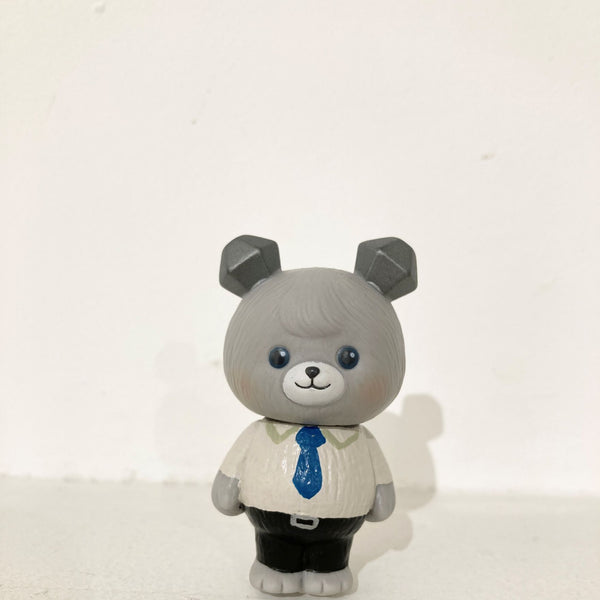 ヨシモトマメズ】ソフビ：くまのアイス 吉本興業コラボ 「マヂカル