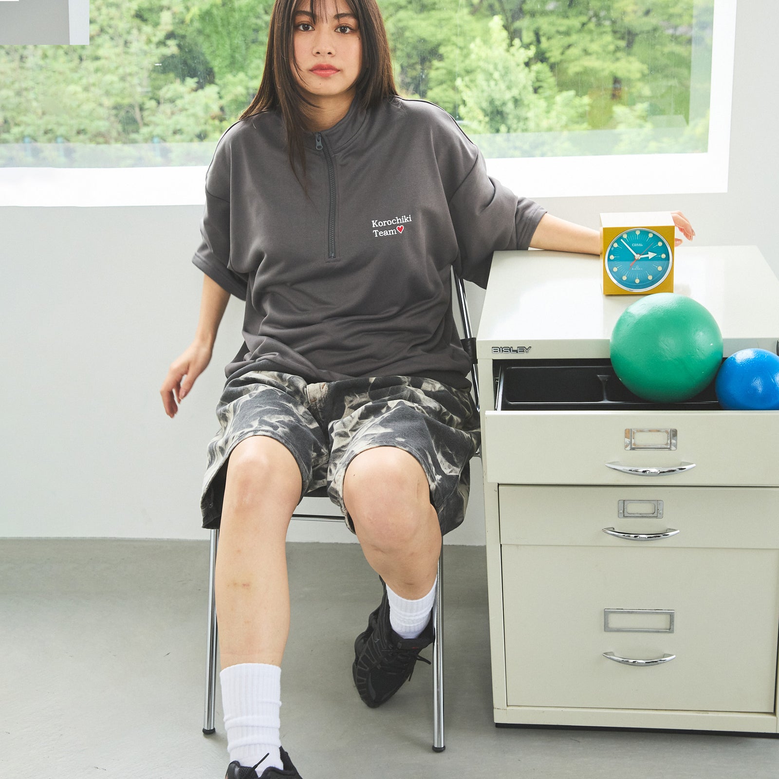 ♡♡♡　roku ハーフジッププルオーバー 美品 6 (ROKU) - 6(ROKU) / ロク | HALF ZIP POLLOVER ハーフジップ ボア