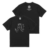 テレビ千鳥　玉デニムＴシャツ　ブラック【申込期間：2024年5月20日（月）23:59まで】