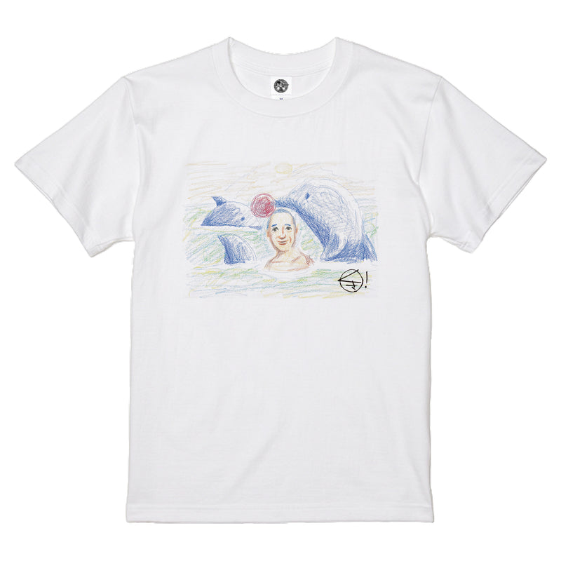 テレビ千鳥　くっきー！作大悟イラスト「集まって来ちゃうんだもん」Ｔシャツ【申込期間：2024年5月20日（月）23:59まで】