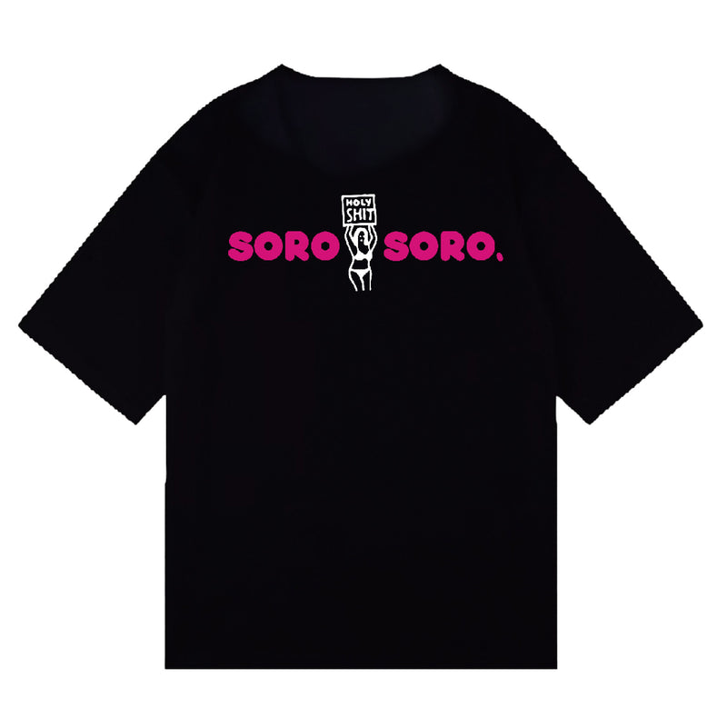 【そろそろ、】＜SOROSORO、＞Tシャツ（8/16の東京公演＠よみうりホールのチケットを購入されたお客様のみご購入可能です）【申込期間：10月4日（金）18時00分まで】