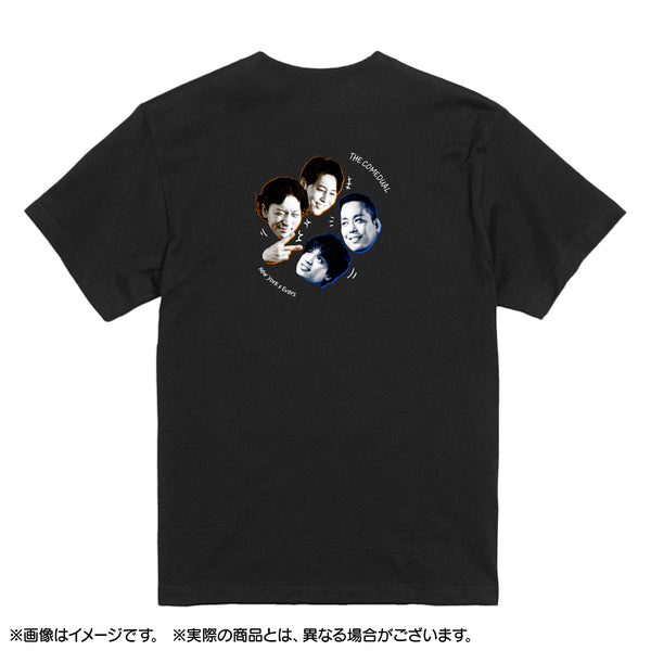 ザ・コメデュアル　Tシャツ　ニューヨーク×エバース　ブラック