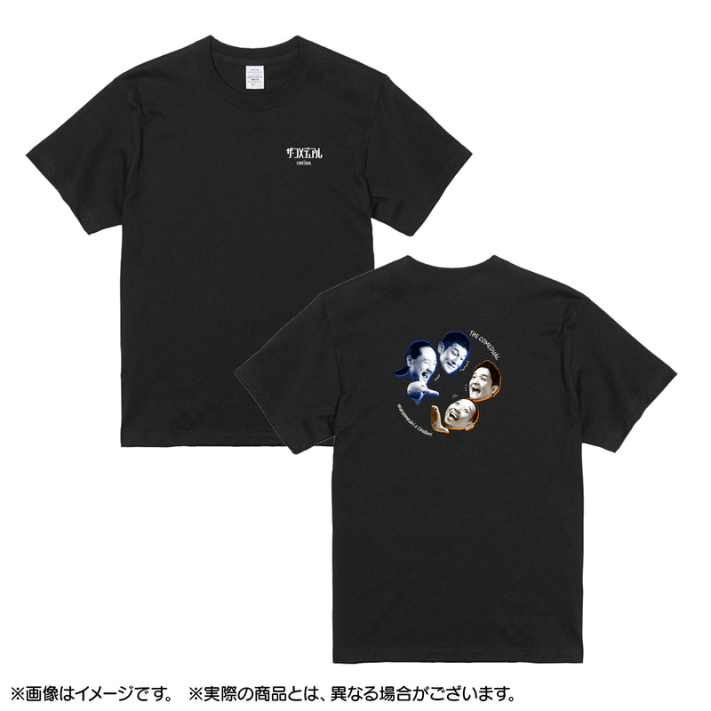 ザ・コメデュアル　Tシャツ　笑い飯×千鳥　ブラック