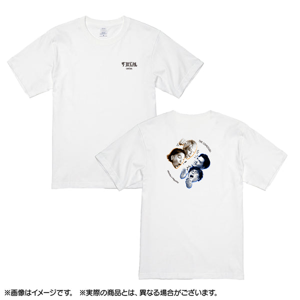 ザ・コメデュアル　Tシャツ　見取り図×マユリカ　ホワイト