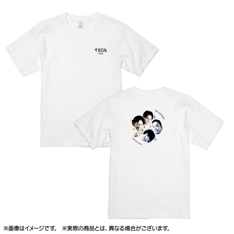 ザ・コメデュアル　Tシャツ　ニューヨーク×エバース　ホワイト