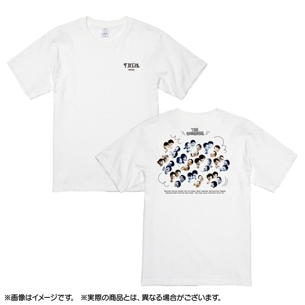 ザ・コメデュアル　Tシャツ　キービジュアル　ホワイト