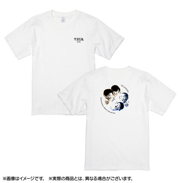 ザ・コメデュアル　Tシャツ　博多華丸・大吉×タカアンドトシ　ホワイト