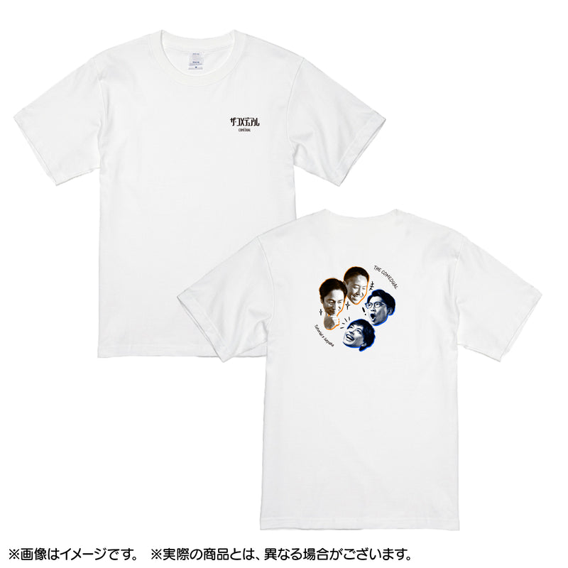 ザ・コメデュアル　Tシャツ　チュートリアル×さや香　ホワイト