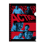 「ACTION」A4クリアファイル