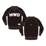 MWD×GAVIAL　SWEAT　BLACK