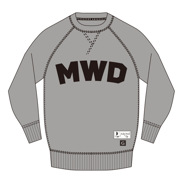 MWD×GAVIAL　SWEAT　GRAY
