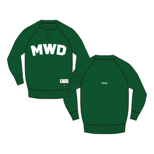 MWD×GAVIAL　SWEAT　GREEN