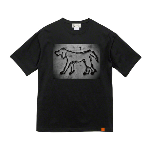MWD×GVLGフォトTシャツ　BLACK