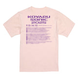 キービジュアルTシャツ ベビーピンク×パープル【申込期間：8月27日23時59分まで】