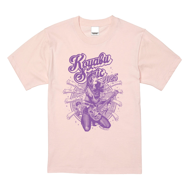 キービジュアルTシャツ ベビーピンク×パープル【申込期間：8月27日23時59分まで】