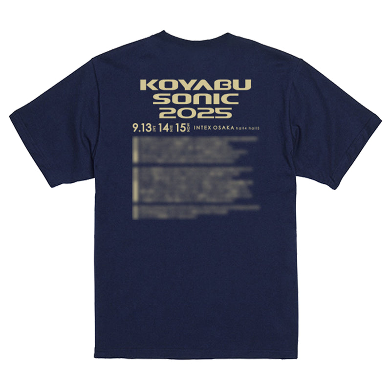 キービジュアルTシャツ ネイビー×ベージュ【申込期間：8月27日23時59分まで】