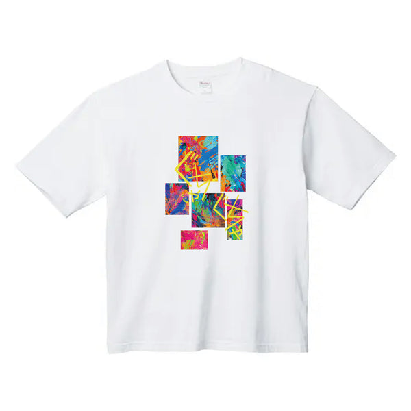 「ぐちゃぐちゃ」ビッグシルエットTシャツ