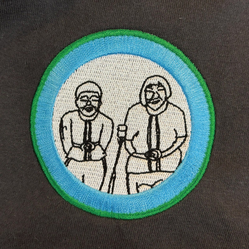 【ヨネダ2000】刺繍Tシャツ