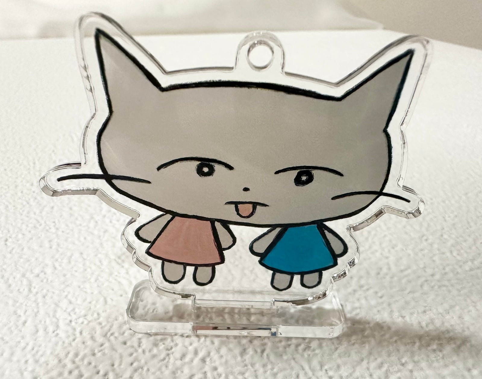 アクリルスタンドとキーホルダーセット アクリルキーホルダー アクキー スタンド AKS-12 0790 アクリー