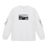 なかむた　どうせ死ぬよ！ロンT ホワイト