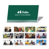 トット4月始まり卓上カレンダー2026