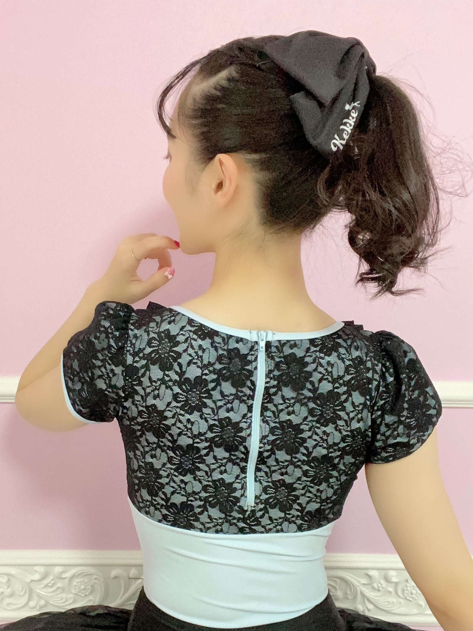 マタレオン様　Ｍ(フル)(レ) Kekke カフェレオタード マカロンブルー – FANY Mall