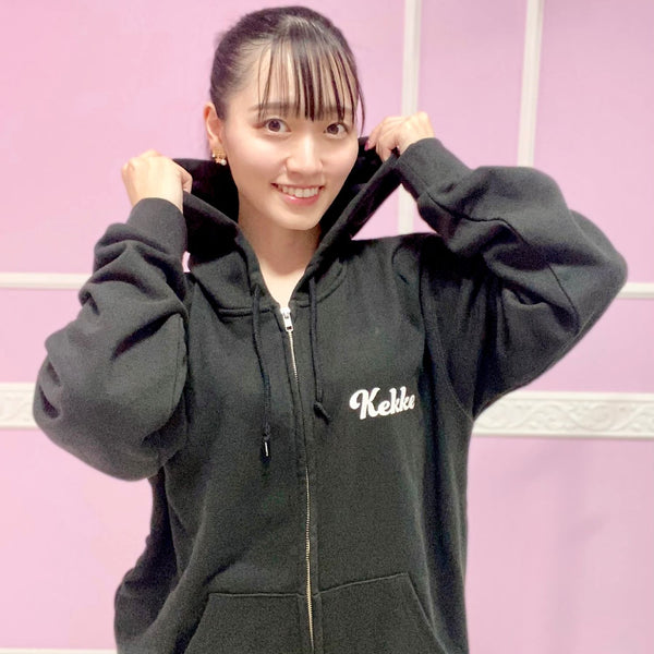 【希少デザイン】カカジー☆ベルセルクジップアップパーカー 人気Lサイズ 定番黒 KaKazzy】ベルセルク フルジップ パーカー 男女着用可 ユニ