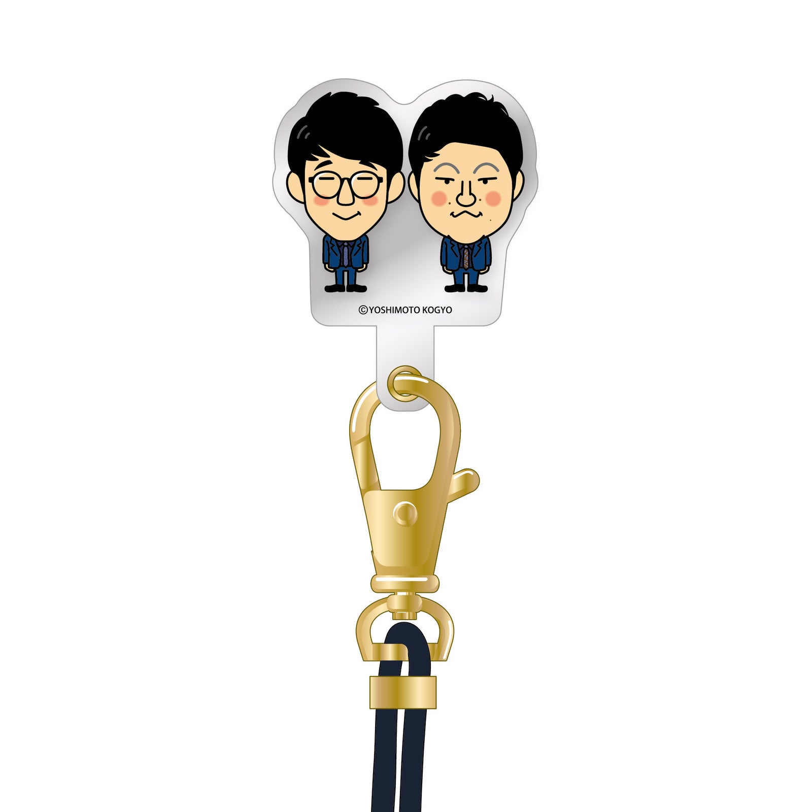 よしもと芸人スマートフォンストラップ ロングコートダディ – FANY Mall