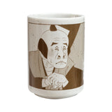 吉本新喜劇浮世絵集　美濃焼湯のみ