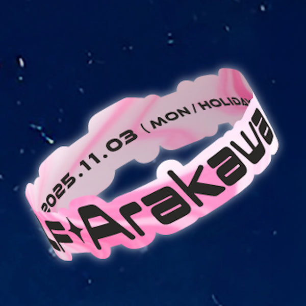 ギャルFESラバーバンド(ピンク×ホワイト)