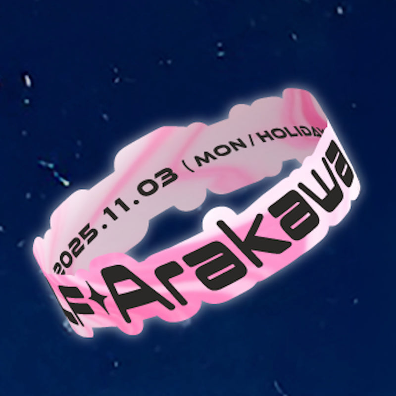 ギャルFESラバーバンド(ピンク×ホワイト)