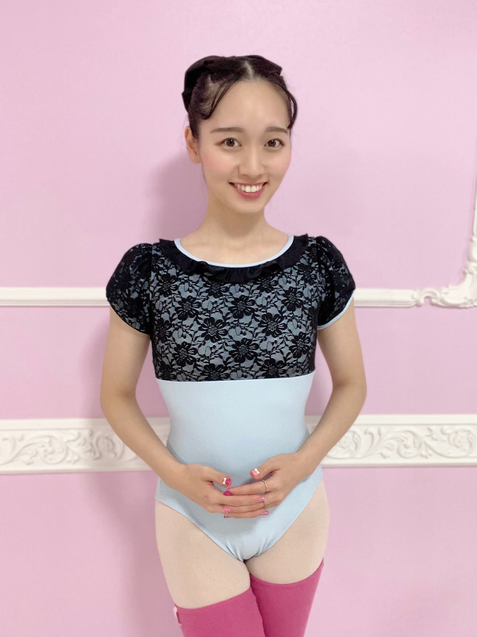 ♡けっけちゃんレオタード♡ Kekke カフェレオタード マカロンブルー – FANY Mall