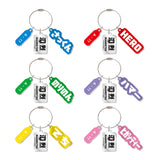 漫烈　3連アクリルチャーム