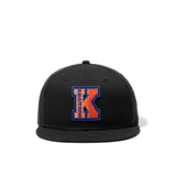 【Cheeky's store】9FIFTY KAMAITACHI かまいたち カレッジロゴ ブラック [かまいたち× ニューエラ]