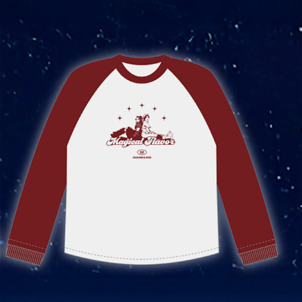 ギャルFESラグランTEE (バーガンディ)