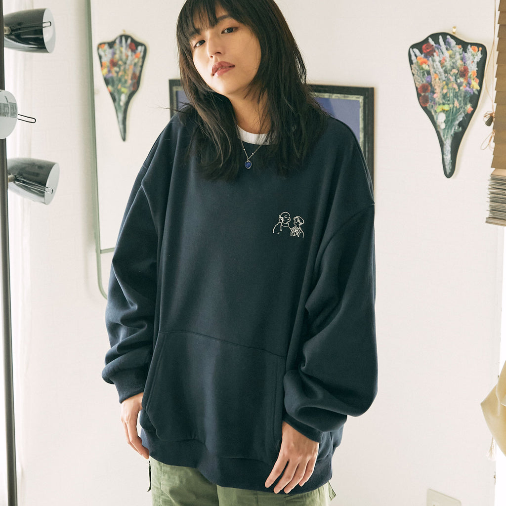 KOROCHIKI グラフィックスウェット NAVY – FANY MALL