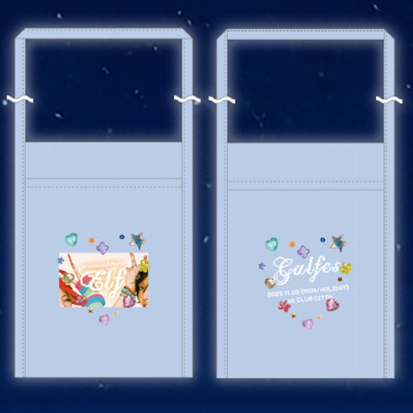 ギャルFES サコッシュ(サックスブルー）