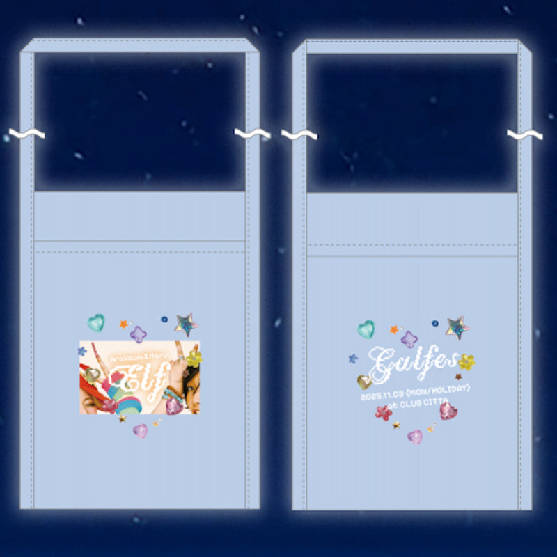 ギャルFES サコッシュ(サックスブルー）