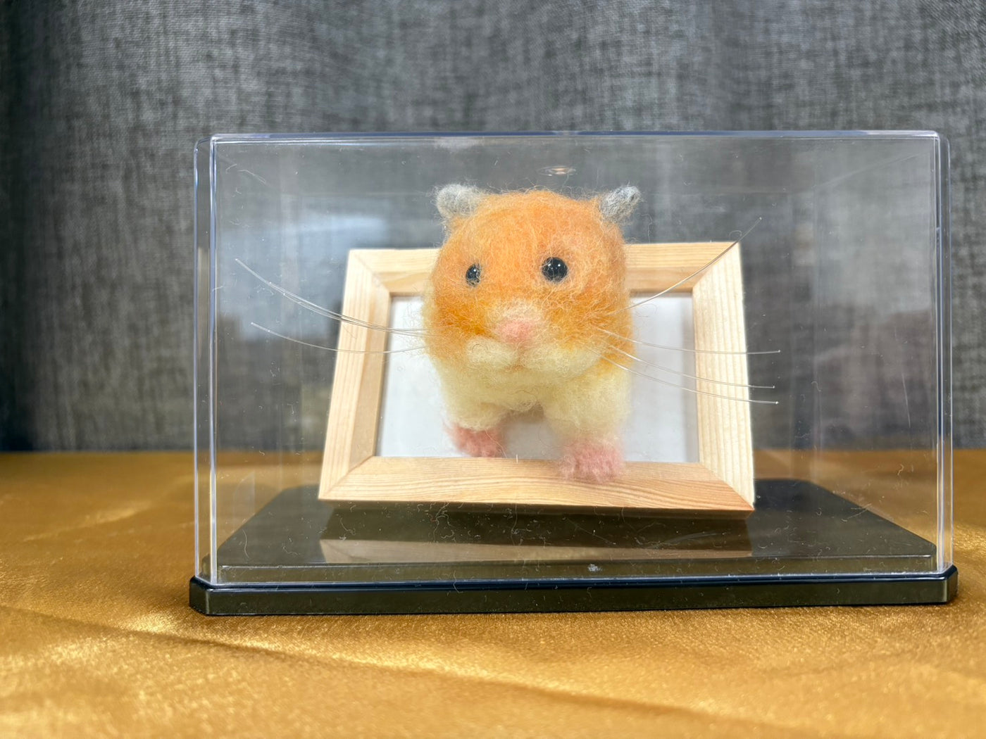 山田花子】羊毛フェルト人形「キョロキョロハムスター」 – FANY Mall